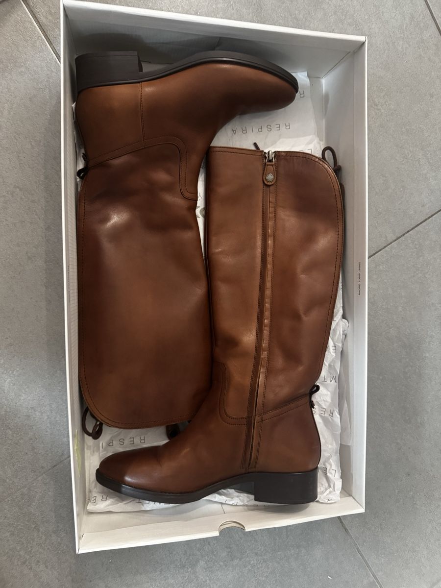 Geox Scarpe da donna: Bottes en cuir marron Geox – Nuovo e nell'imballaggio originale da Rue venduto da dia_p7xh 3