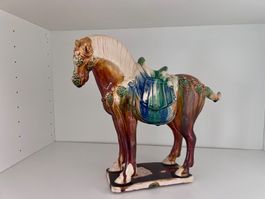 Tang Pferd - Tang Dynastie China, antik Hoch 25 cm Lang 28cm