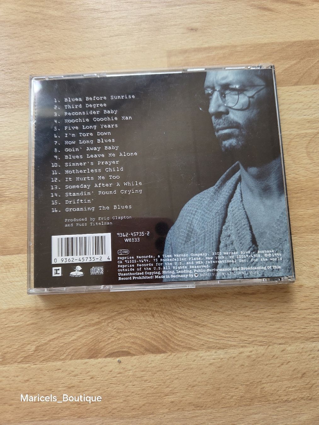 CD: Eric Clapton From the Cradle CD Used – Usato da Winterthur venduto da Maricels_Boutique 1