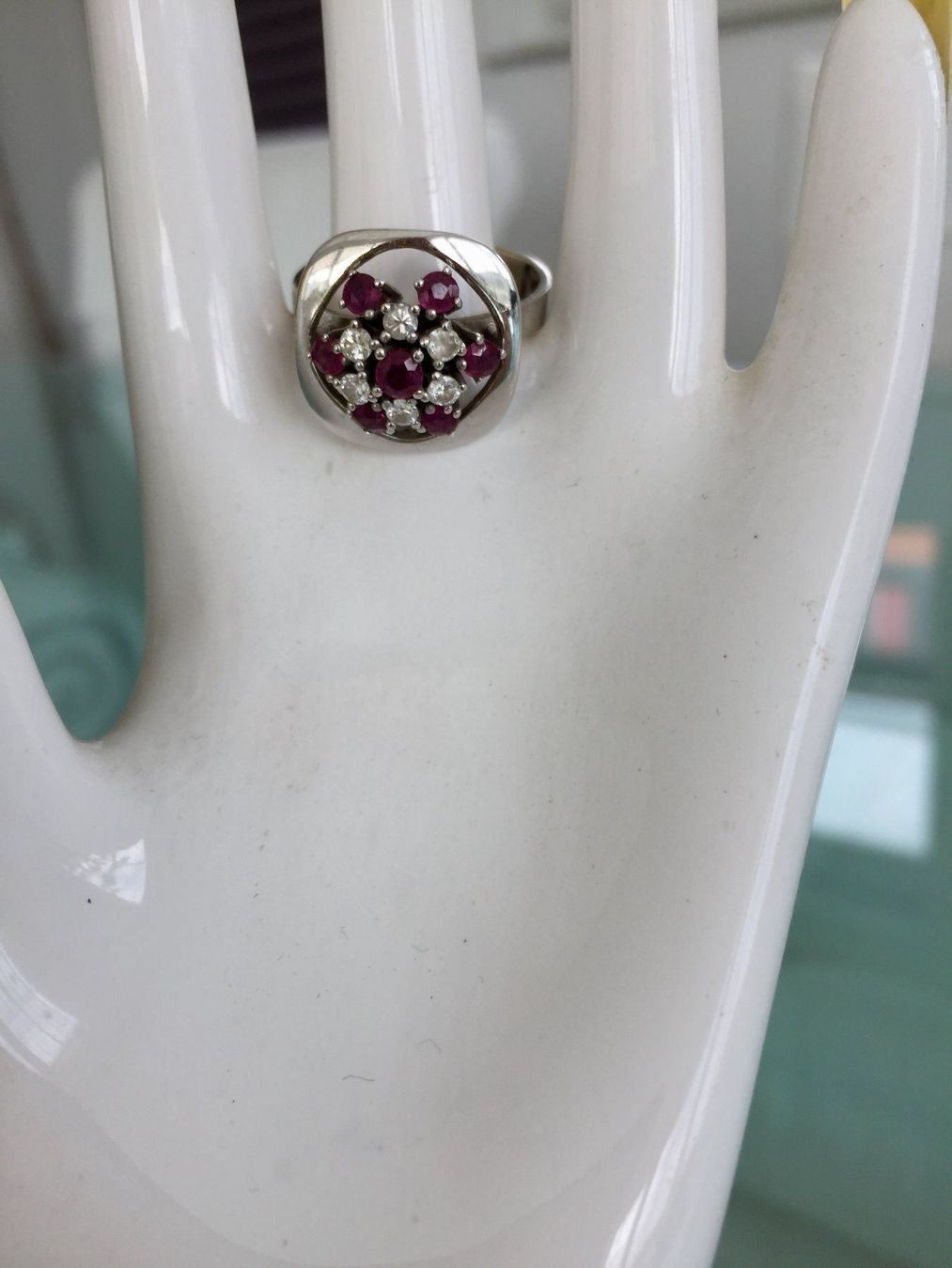 Ringe: WEISSGOLDRING/BRILLANTEN & RUBINEN – Neu (gemäss Beschreibung) aus Eschenbach SG von Lady020 4