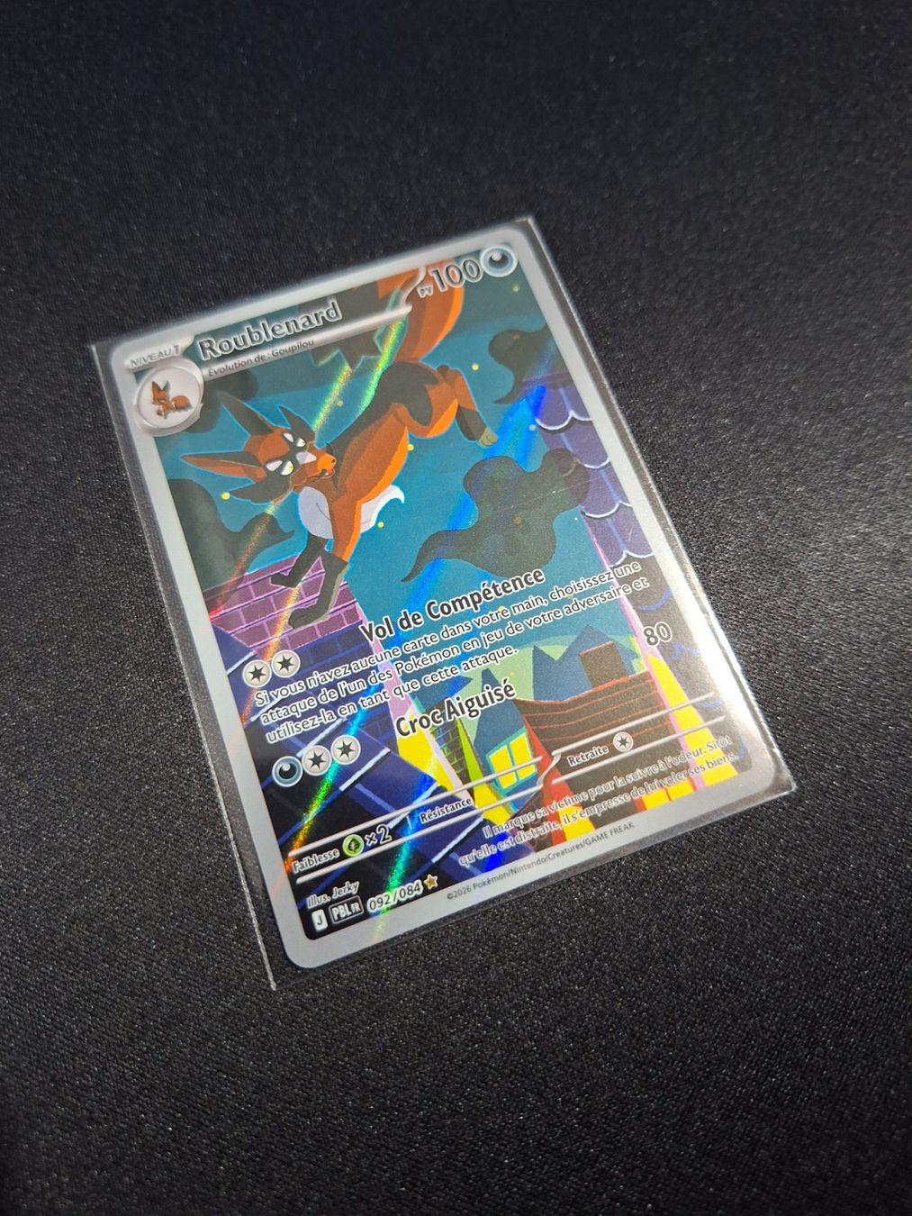Pokémon Sammelbilder & Trading cards: Pokémon Roublenard AR 092/084 - FR – Neu (gemäss Beschreibung) aus Valeyres-sous-Rances von gegg 2
