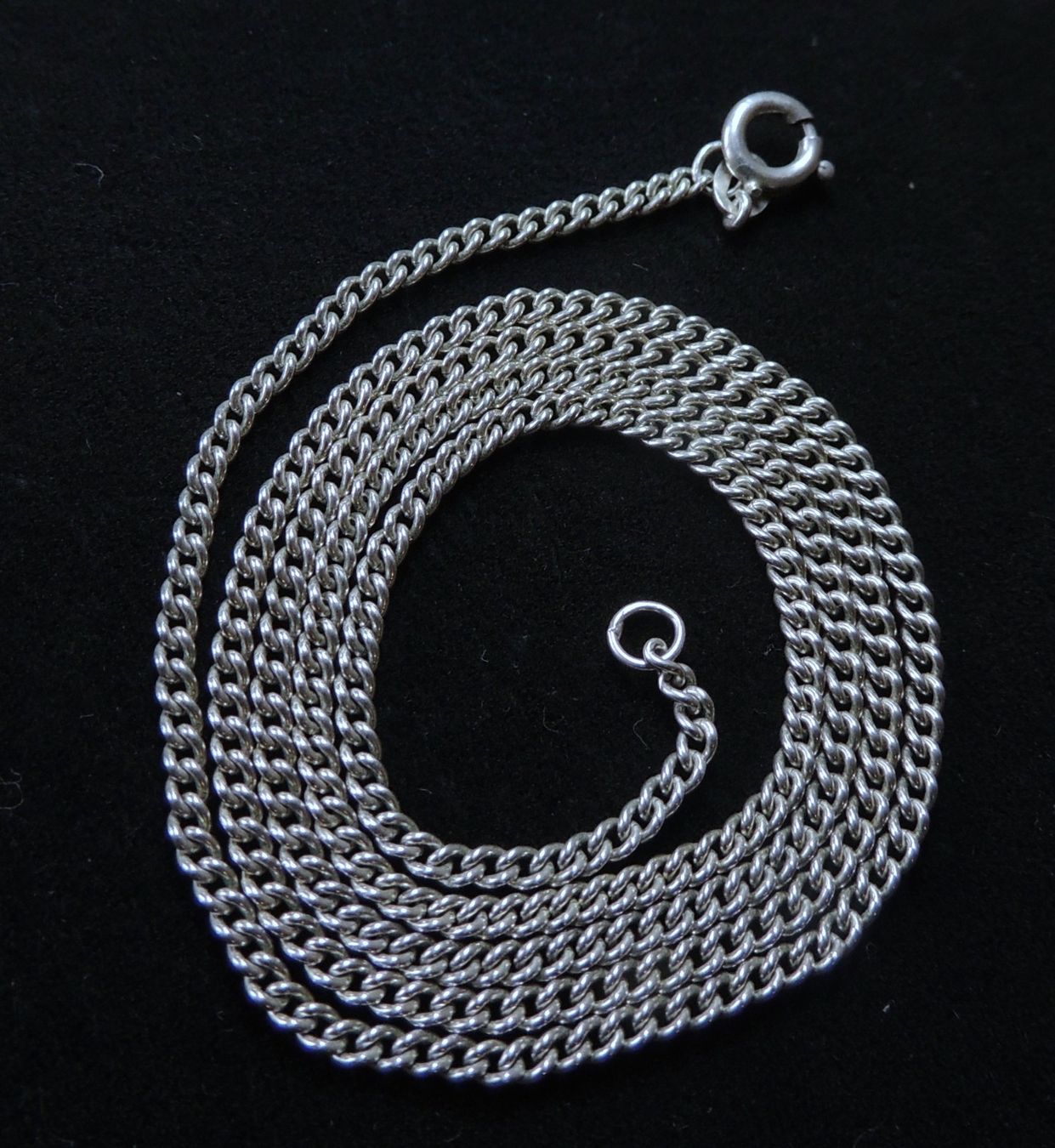 Catenine: Silber 800 Panzer Halskette 50 cm / 2 mm – Usato da Waldenburg venduto da schaller707