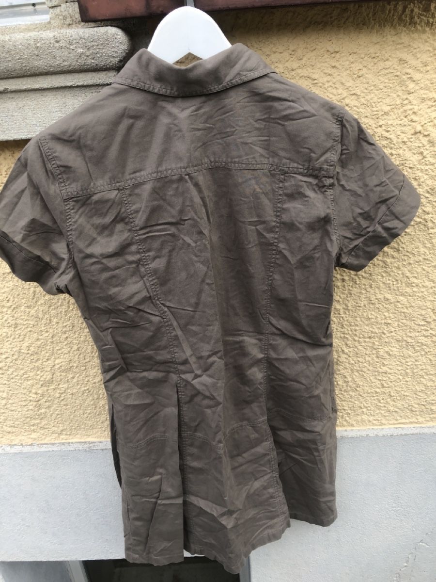 Vestiti: Chillytime Blusenkleid Khaki – Usato da Wädenswil venduto da Pixie_ 1