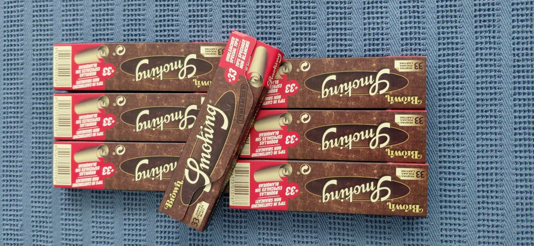 Altri Prodotti per fumatori: 7 Packungen Smoking Brown Filter Tips neu – Nuovo e nell'imballaggio originale da Gipf-Oberfrick venduto da Bicholino 1