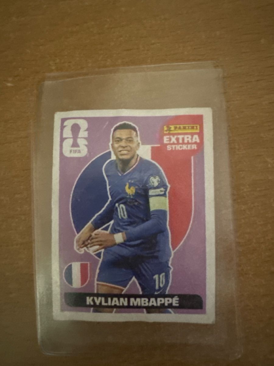 Panini Carte collezionabili: Panini WM 2026 Extra Sticker Kylian Mbappé  – Usato da Zürich venduto da benothmen8384