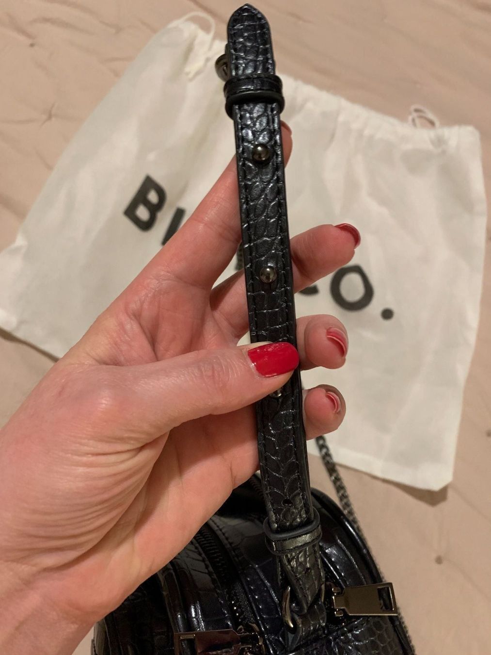 Borse da donna: Sac à main Noir similicuir – Usato da Sion venduto da DayJenn 3