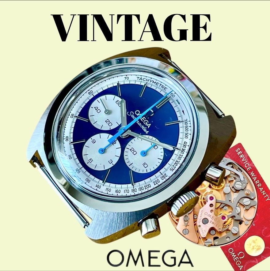 Omega Orologi: Omega Vintage Chronograph – Usato da lyss venduto da Uhrenparadies