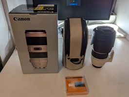 CANON EF 70-200mm f2.8L IS II USM in mint conditions