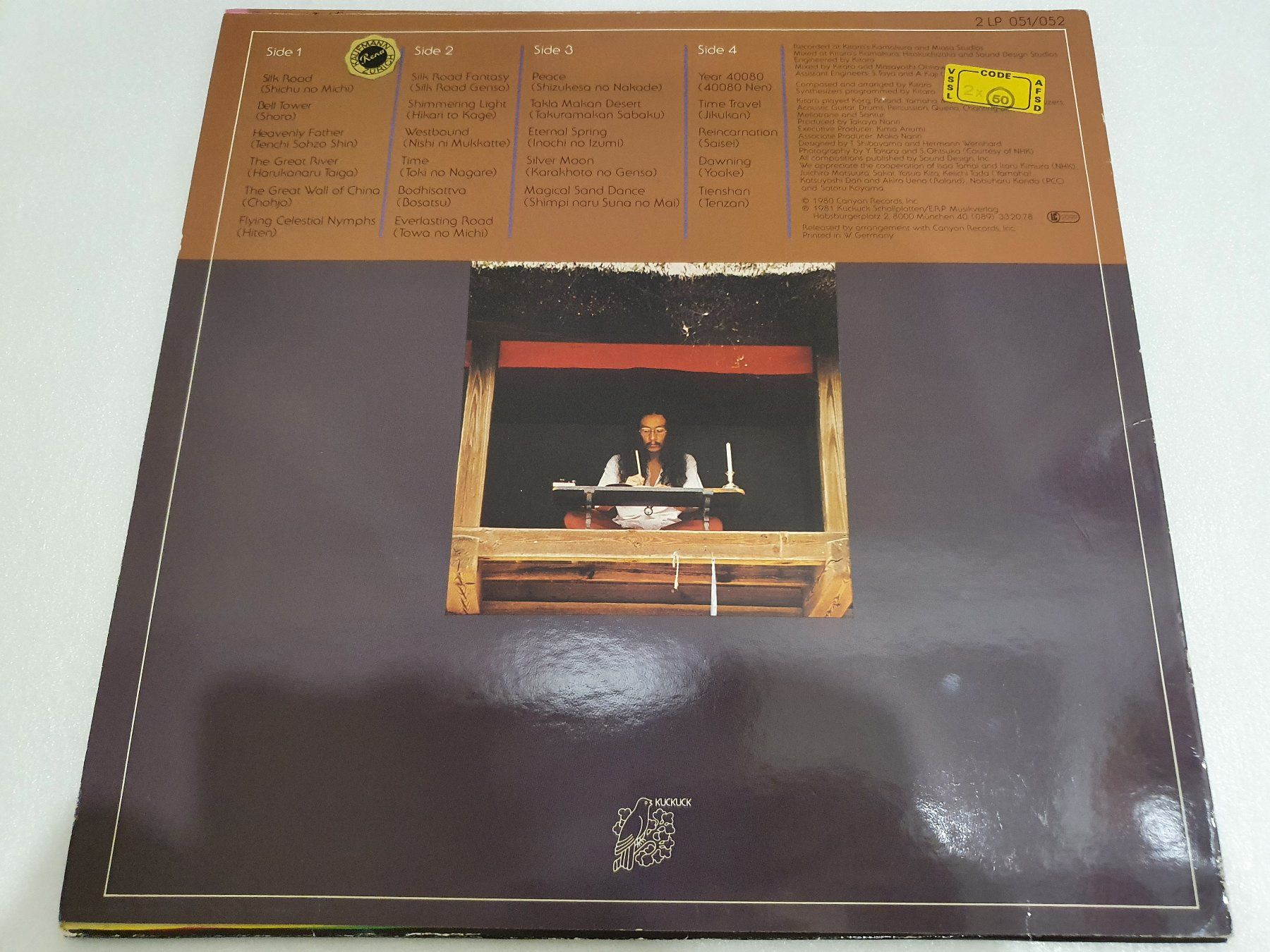 Schallplatten: Kitaro – Silk Road / 2 LP`s – Gebraucht aus Uster von Vinyl-Leidenschaft 1