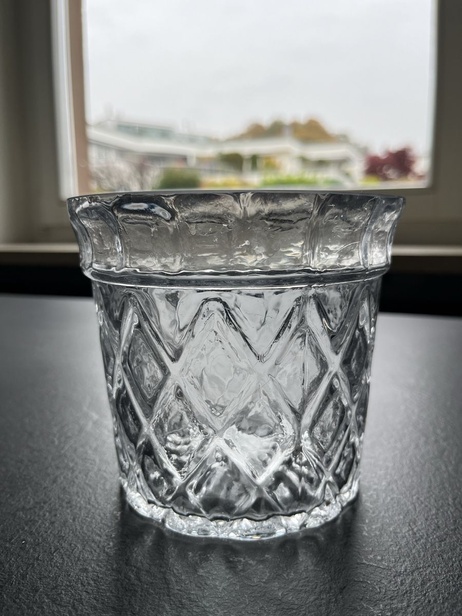 Vasen & Gefässe: Kristall Glas Übertopf / Windlicht / Vase – Gebraucht aus Wettingen von flo_vst7