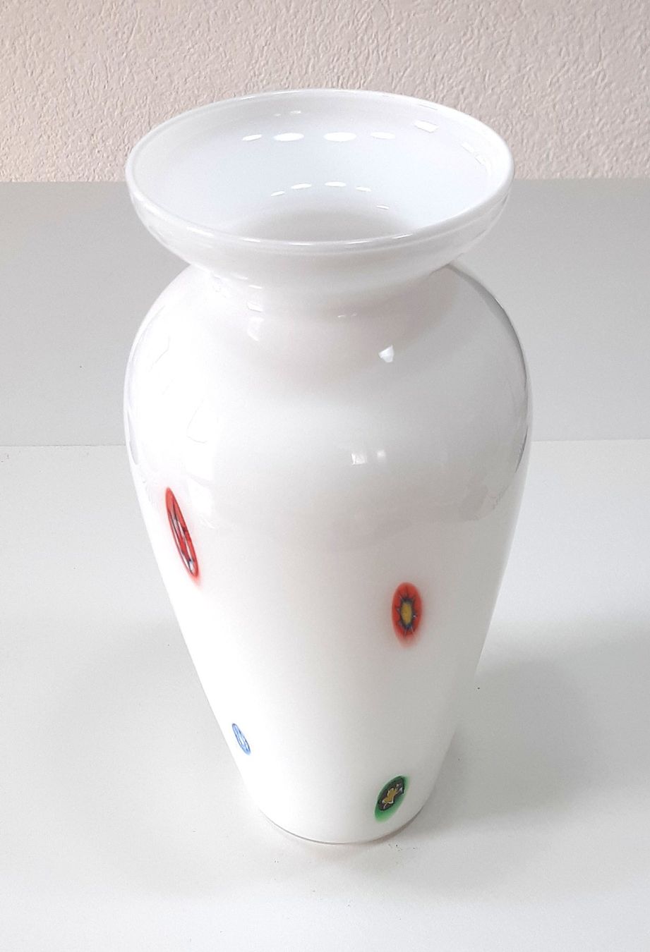 Vasi & Recipienti: Opalglasvase -Vase en verre  opal – Usato da Savagnier venduto da Marderuth
