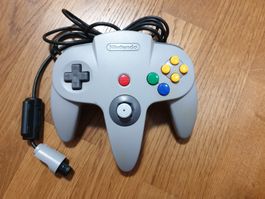Originaler Nintendo N64 Controller grau