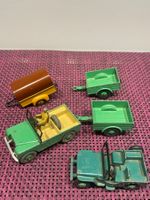 Dinky Toys lot de 5 ( Jeep - Land Rover - Remorques) 1:43
