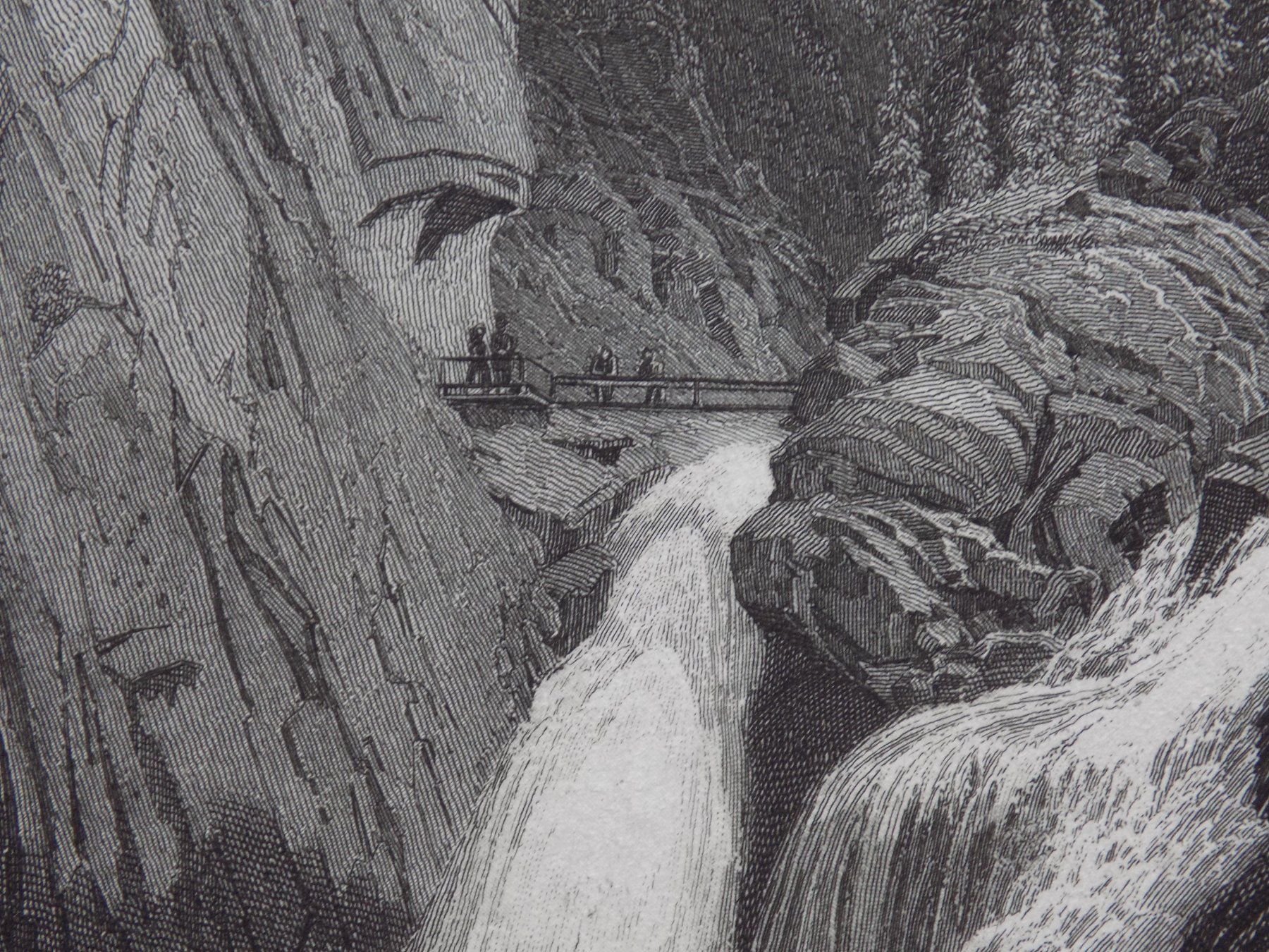 Gravures: Handeckfall Meiringen – D'occasion à Risch par Rischli15 7