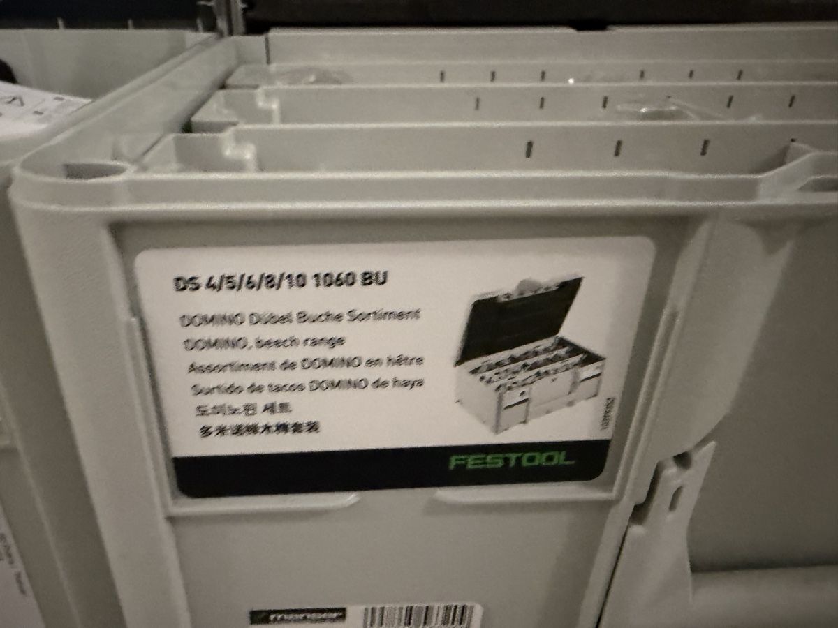 Festool Toutes les machines: Festool Domino DF500 Set  – Neuf avec emballage d'origine à Wil SG par man_x78p 4