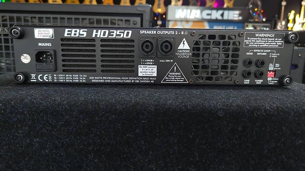 Ebs Verstärker: EBS HD/Evo ProLine Bass Stack – Gebraucht aus Schlieren von Basscenter 2