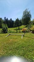 Hängemattengestell aus Metall / Eisen – stabil, zerlegbar, 2