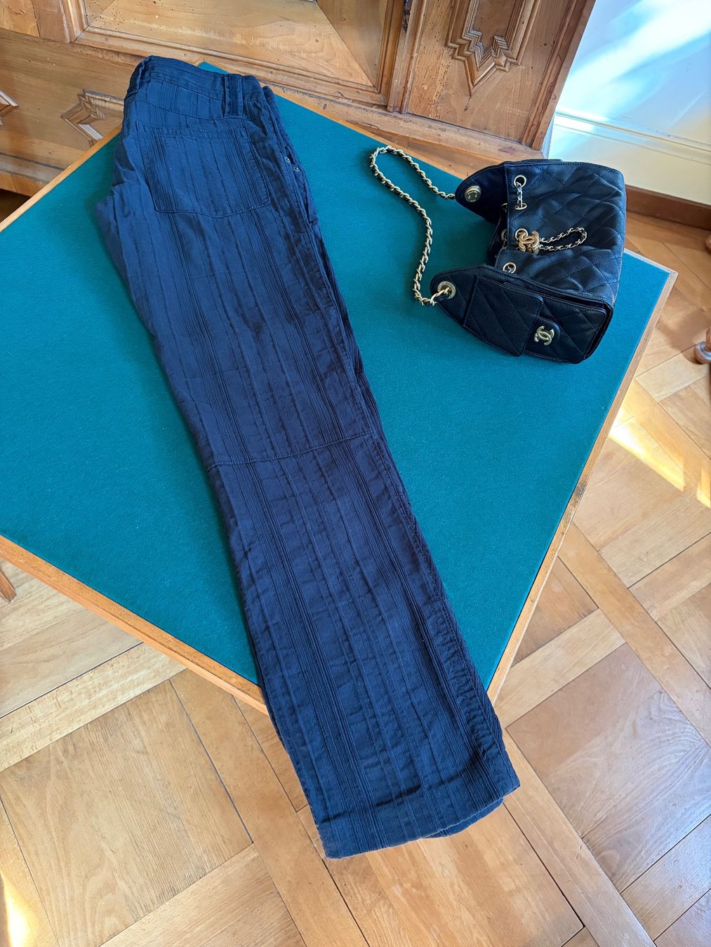 Nile Pantaloni: NILE Hose  Größe: S  Farbe: Schwarz – Usato da Interlaken venduto da Bona55 7