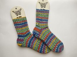 Merino Socken  Gr. 43/44 superweich handgestrickt