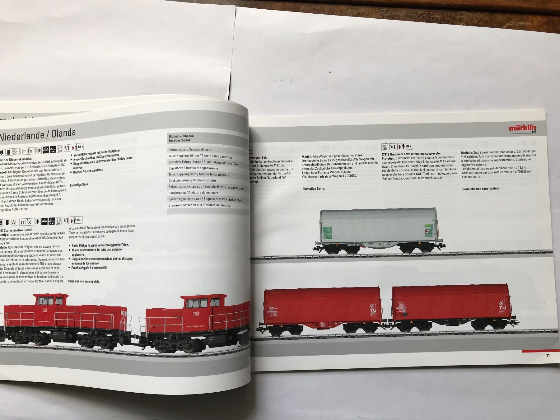 Märklin Modelleisenbahnen: märklin katalog export modelle 2014 – Gebraucht aus liestal von makai05 2