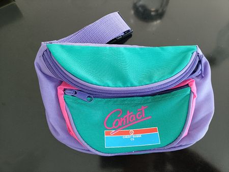 Credit suisse Bauchtasche mit 3 Reissverschluss Taschen