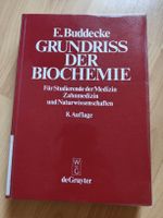 Grundriss der Biochemie E. Buddecke 8. Auflage de Gruyter