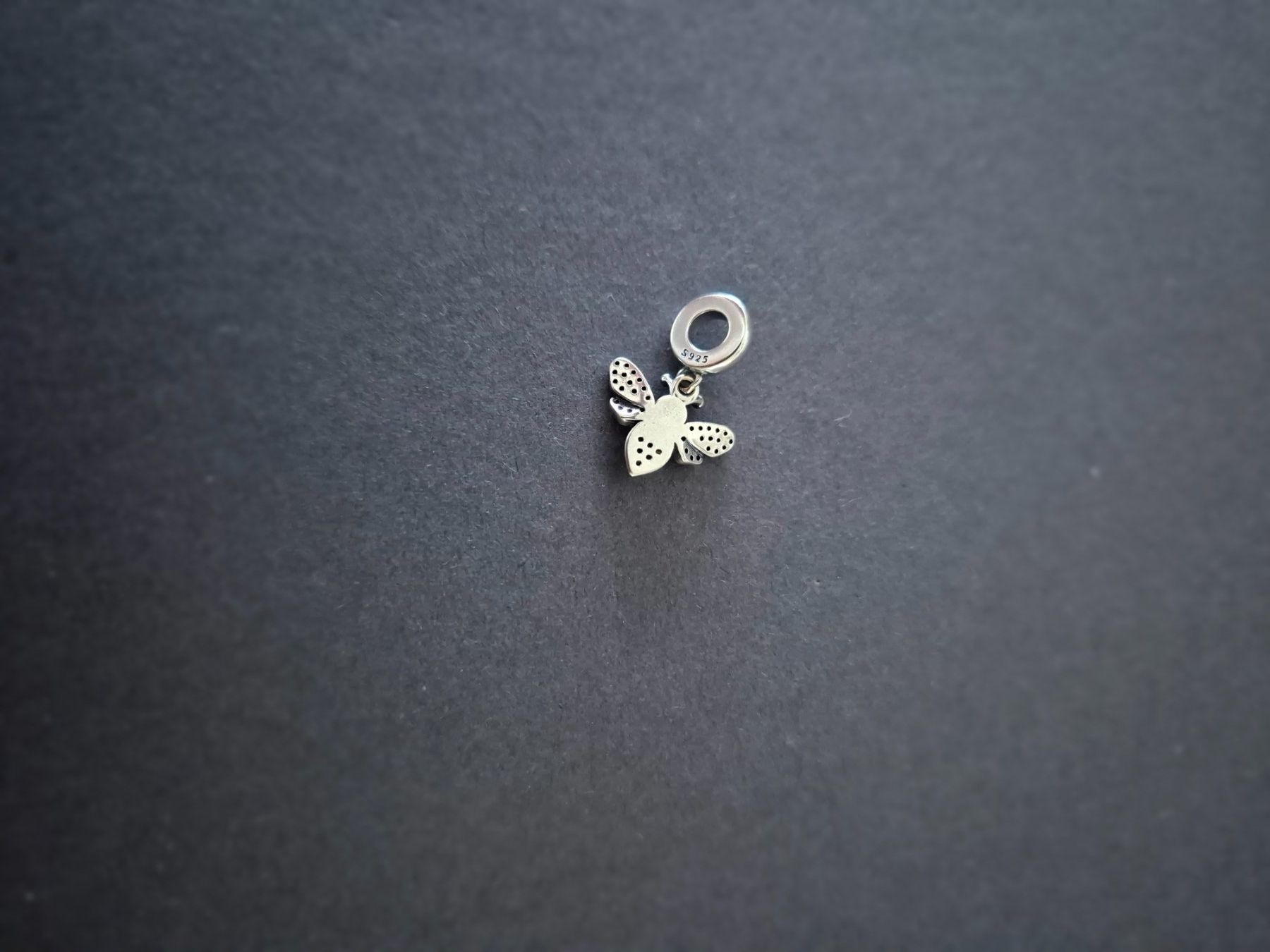 Anhänger: Silber Charm Biene +Garantie – Neu (gemäss Beschreibung) aus Rotkreuz von Carbone_Bijou-Shop 2