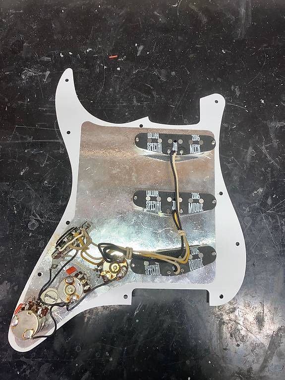 Strumenti musicali: Strat Pickguard Lollar Texas Special – Usato da Zürich venduto da MamuTech 1