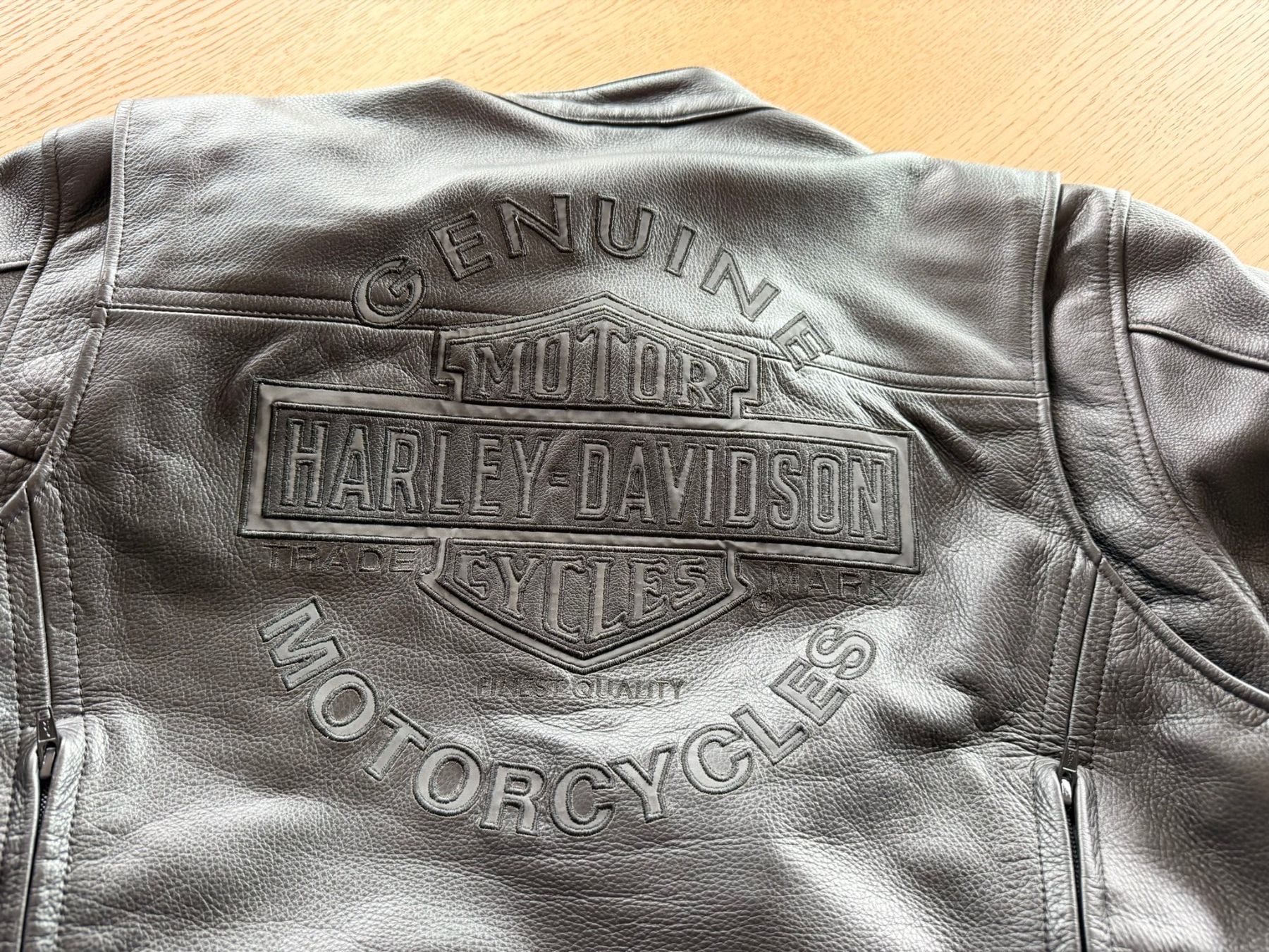Harley-Davidson Giacche: Harley Davidson 3-teilige Lederjacke Grösse L – Nuovo (secondo la descrizione) da Büron venduto da 009001 2