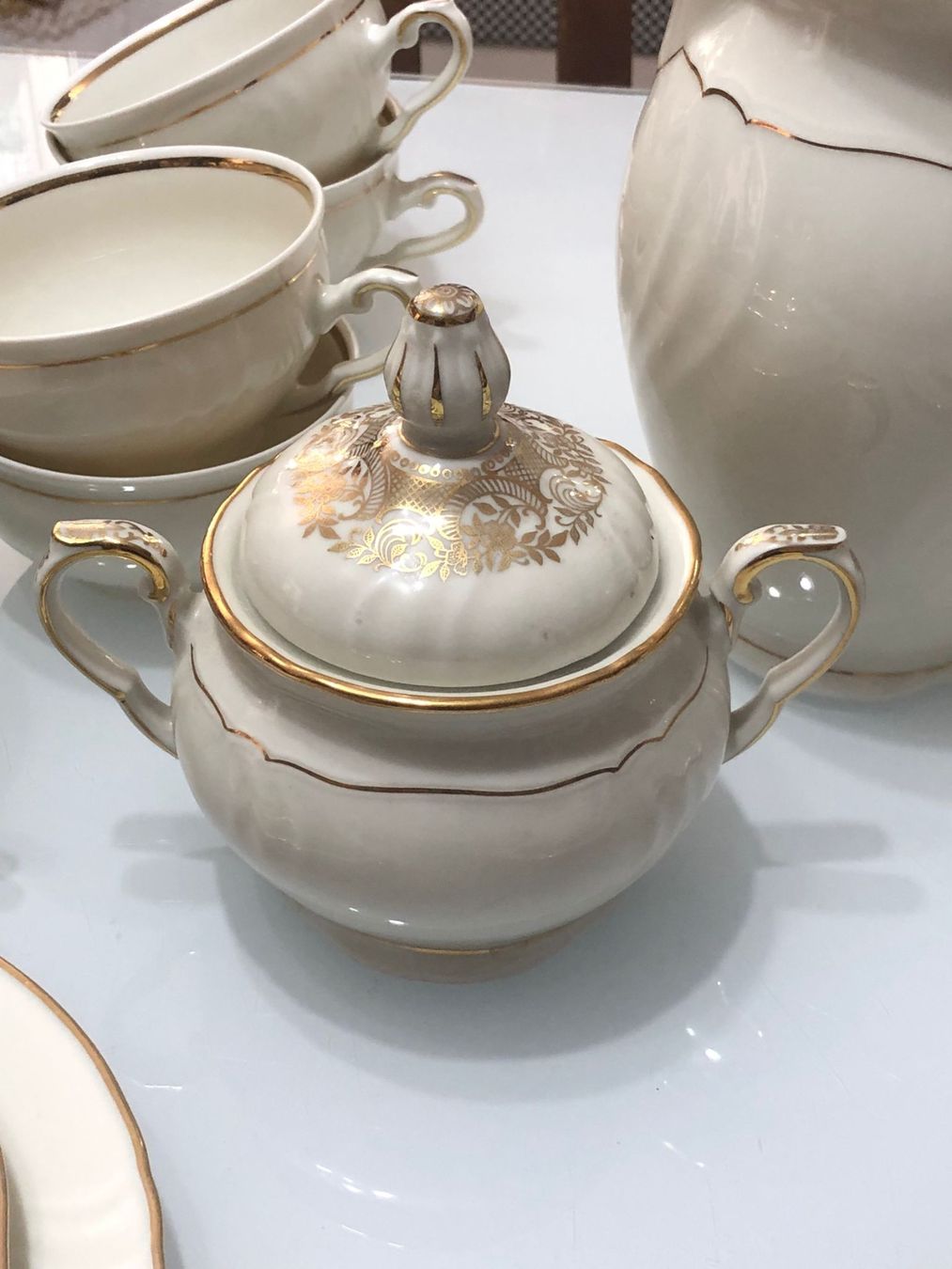 Set di piatti: Wunderschönes "Bavaria" Kaffeeservice – Usato da Röschenz venduto da Tashroal 6