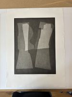 Aquatinta-Radierung von Oscar Wiggli (1927-2016)