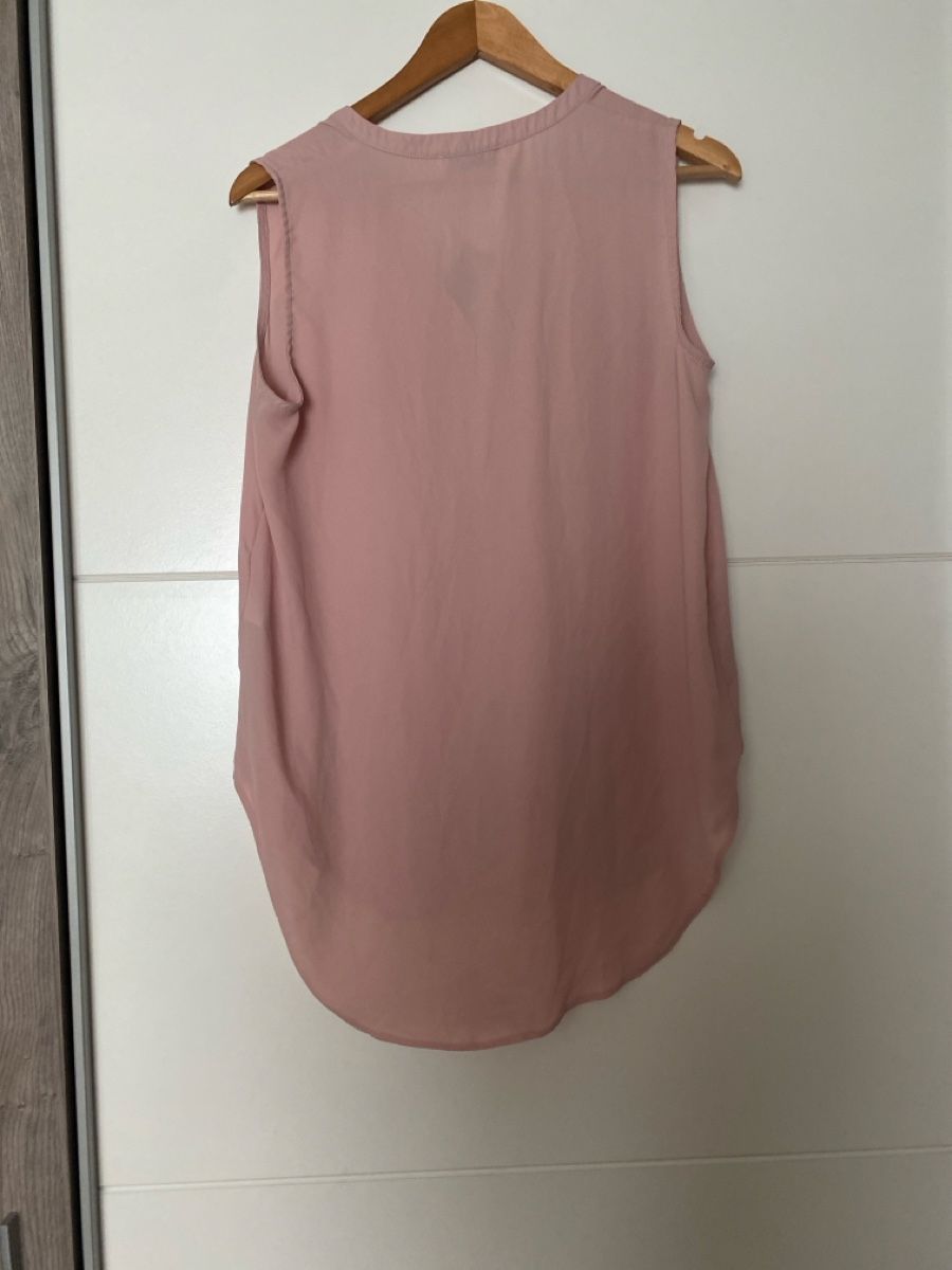 Top: Bluse Even& ODD ärmellos rosa Polyester  – Usato da Alpnach Dorf venduto da melbb 1