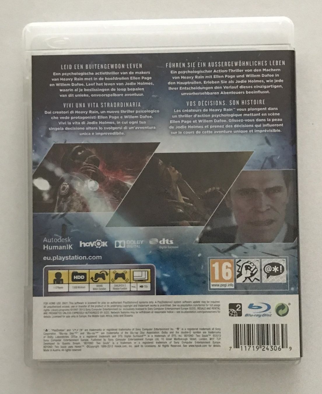 Giochi: PS3 - Beyond: Two Souls – Usato da Allschwil venduto da Bullach 2