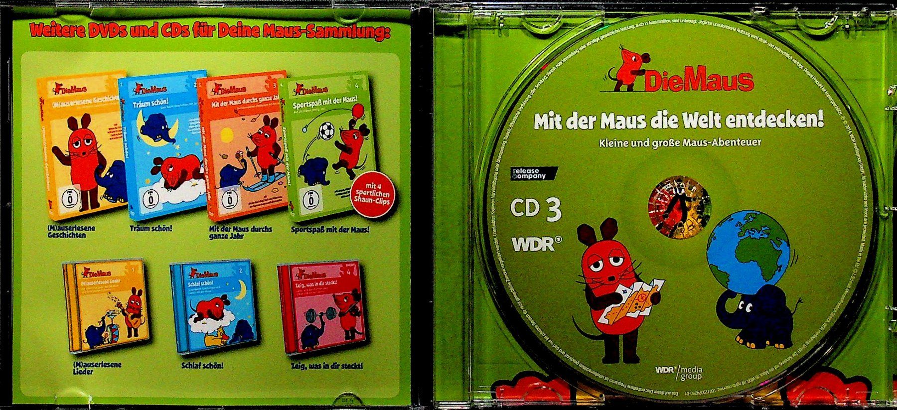CDs: CD  Die Maus 3 Mit der Maus die Welt entdecken – Gebraucht aus Reitnau von Zaomir 2