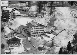 Flugaufnahme Zermatt Jugendherberge