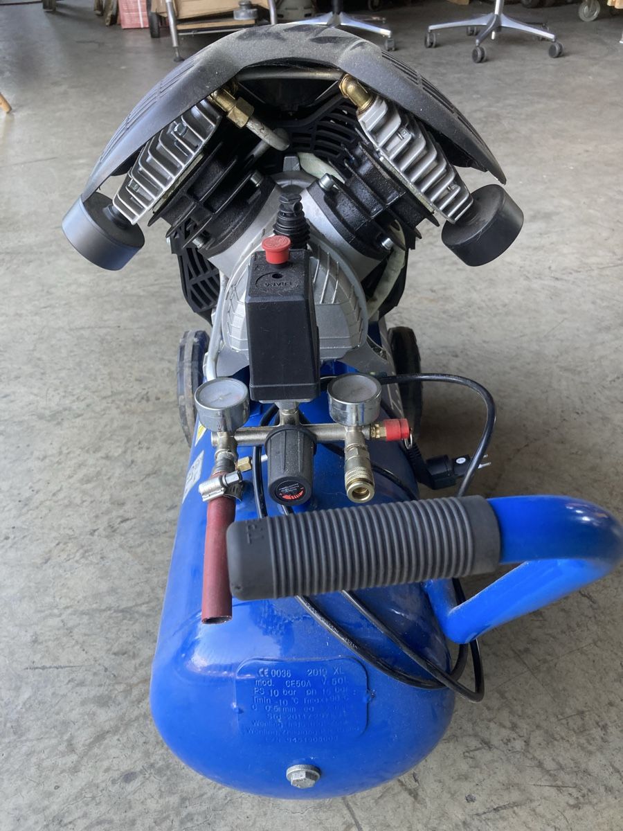 Scheppach Kompressoren: Druckluftkompressor Scheppach HC53dc 50L 2,2kW 10bar – Gebraucht aus Uerkheim von Dealer-4813 1