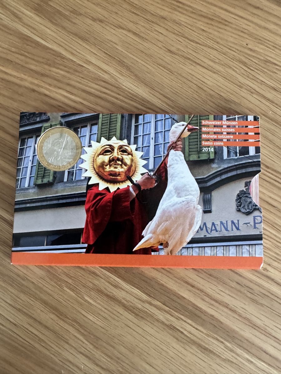 Toutes les monnaies: Schweizer Münzsatz 2014 Stempelglanz  Uncirculated OVP – Neuf avec emballage d'origine à Basel par triniswiss68