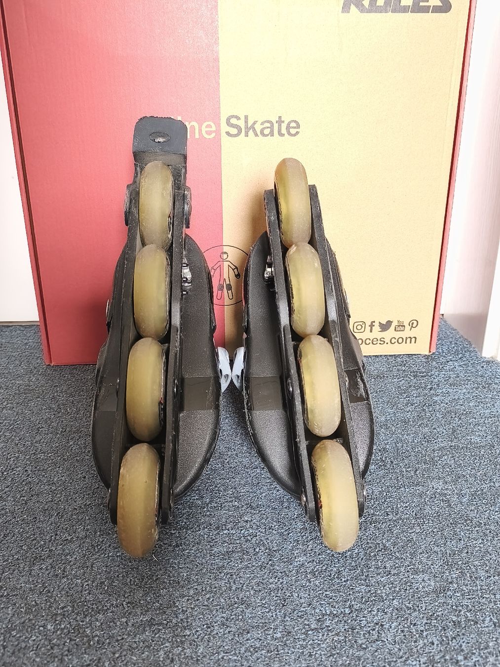 Pattini in linea & Pattini a rotelle: Orlando III Inline Skates Kinder Grösse 30-35 – Usato da Romanshorn venduto da hdbien 3
