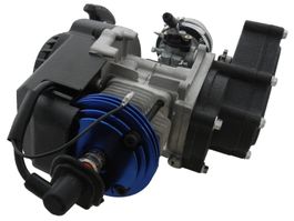 TUNING Rennmotor (mit Getriebe) - Blau