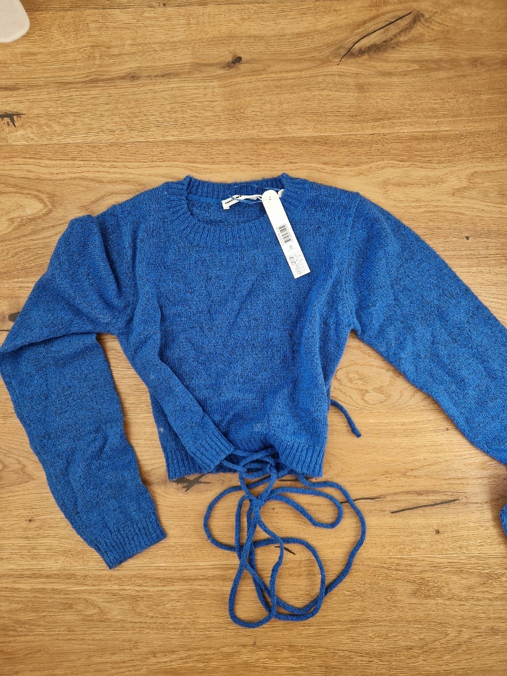Maglioni & Felpe: Crop Pullover royalblau zum Binden – Nuovo e nell'imballaggio originale da Eschenbach SG venduto da SanFranciscoCalifornia