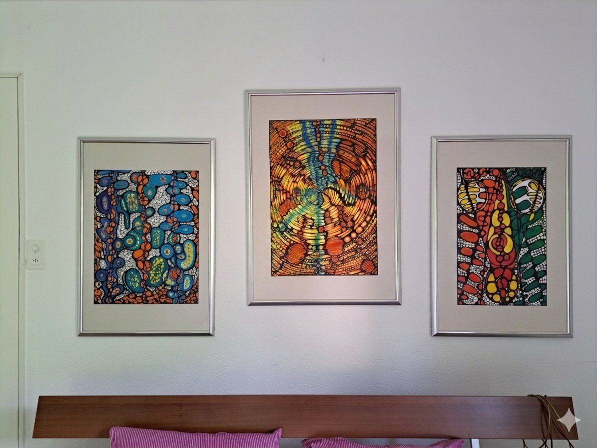 Dipinti: Lot de 3 tableaux originaux – Nuovo e nell'imballaggio originale da Bex venduto da Dani-Dany 6