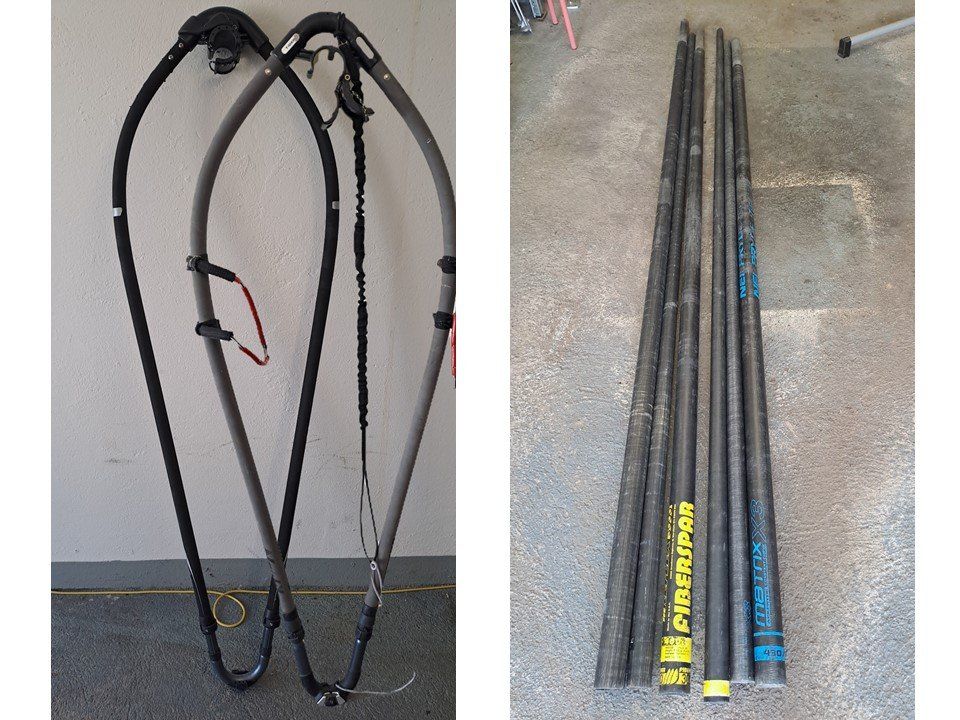 Planches de surf: Komplette Windsurf-Ausrüstung – D'occasion à Thun par crisni 2
