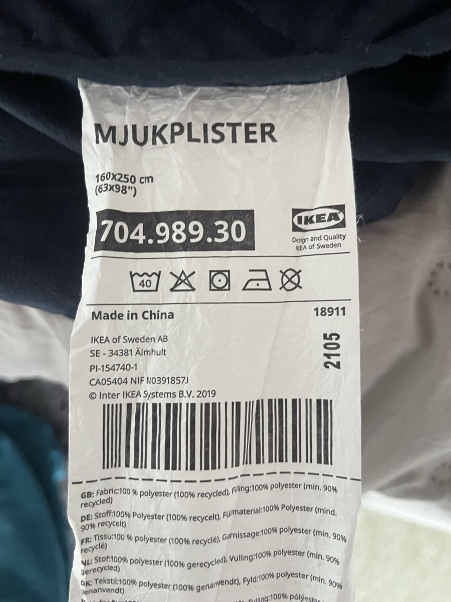 Coperte: Ikea MJUKPLISTER – Usato da Bern venduto da k_l_t2hw 3