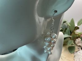 Ohrhänger Süsswasserperlen mit Silberhaken