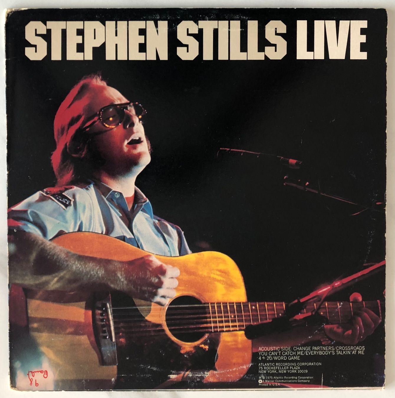 Dischi in vinile: STEPHEN STILLS - STEPHEN STILLS LIVE – Usato da Poliez-Pittet venduto da Newtown-Records 1
