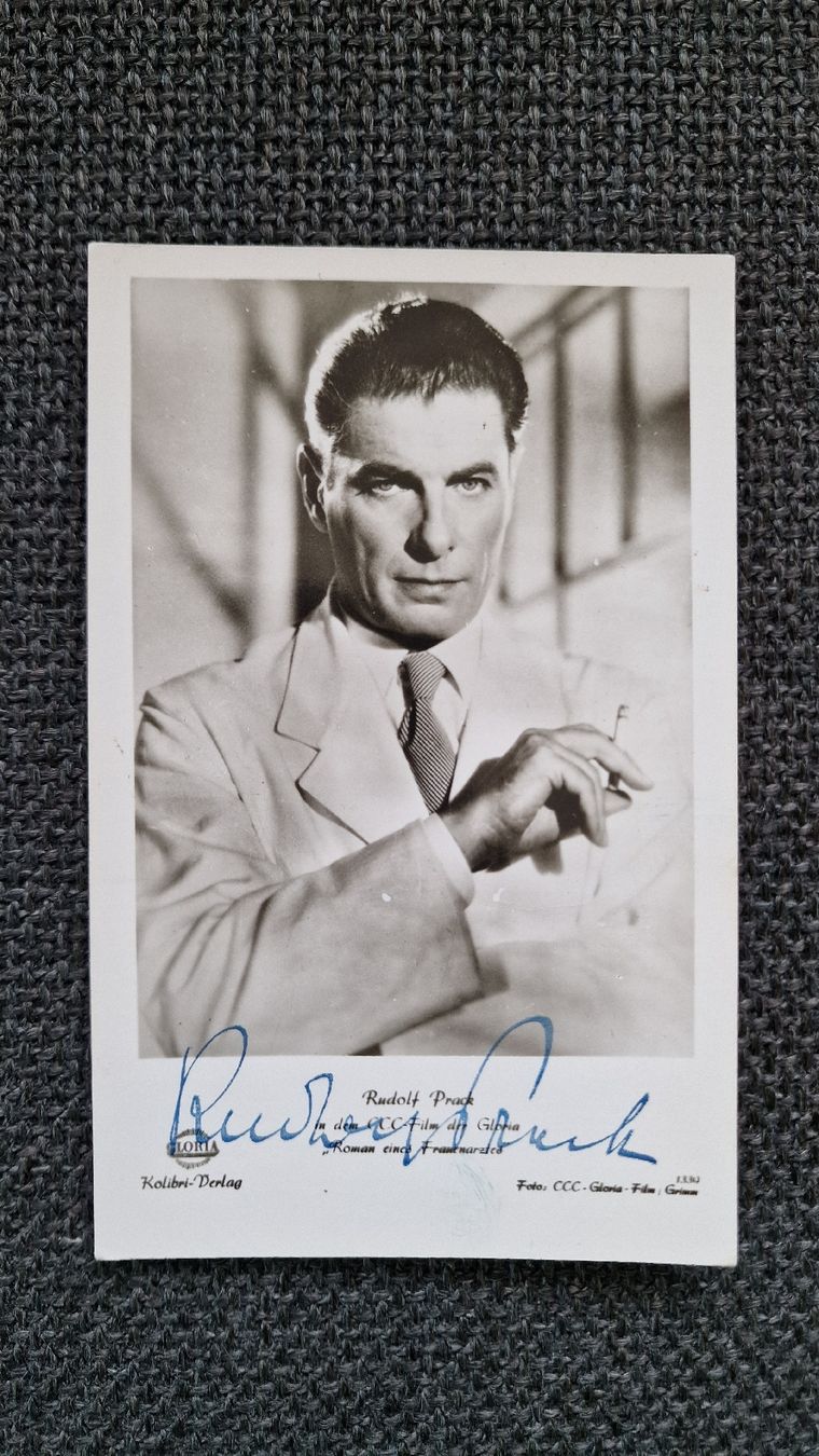 Autogramme: Autogrammkarte Rudolf Prack – Gebraucht aus Konolfingen von Nostalgiker