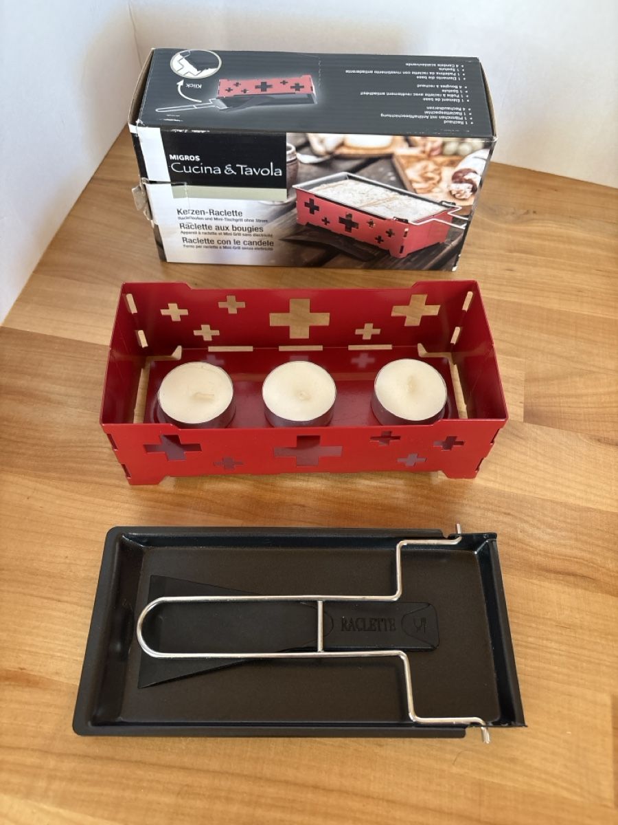 Appareils de cuisine: Mini Raclette Ofen / mit Teekerzen – D'occasion à Rümlang par euqinom16 1