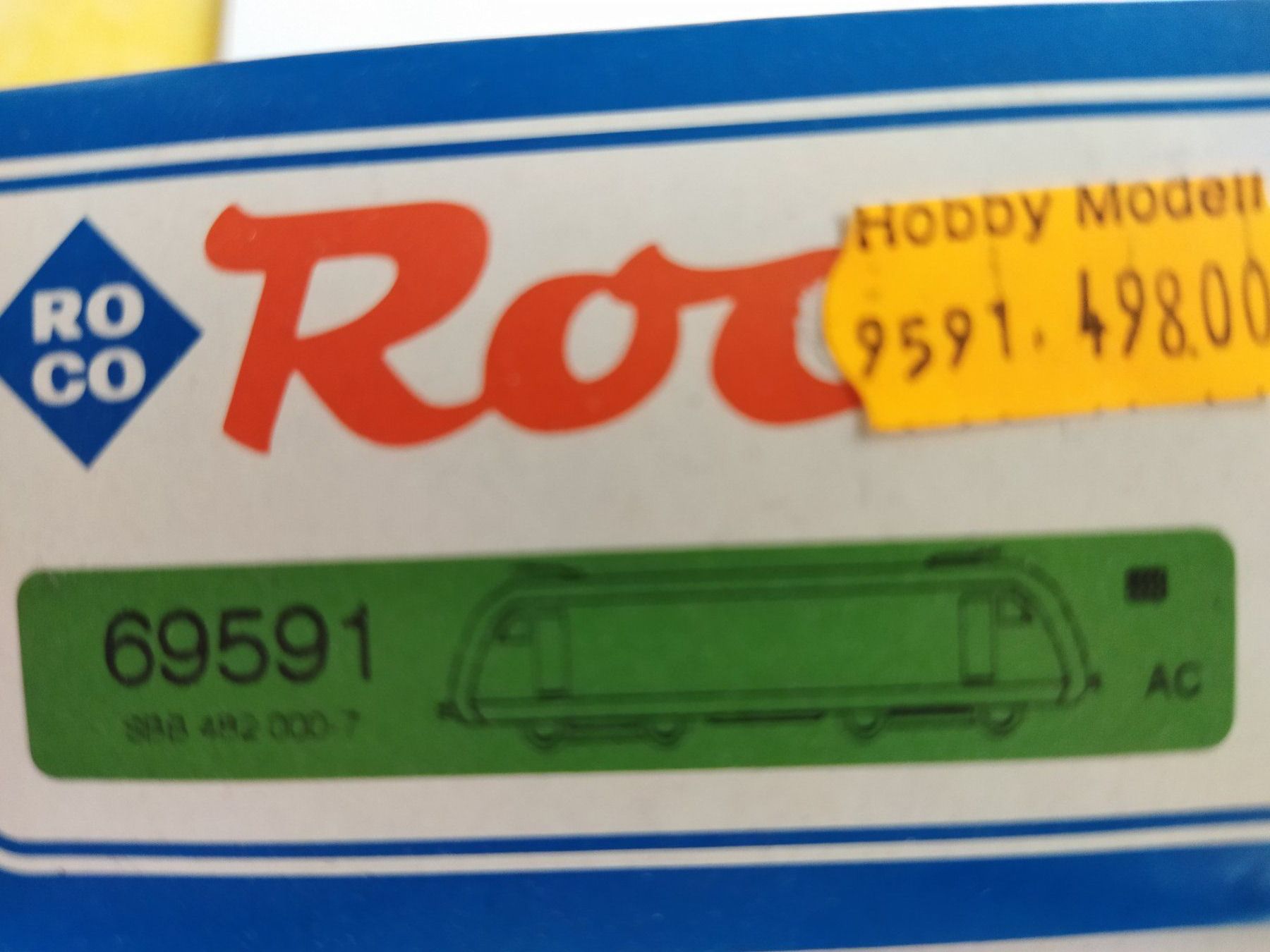 Roco Modelleisenbahnen: E-Lok Re 482 "Cargo" der SBB von Roco H0, WS Digital – Neu und originalverpackt aus La Chaux-de-Fonds von Kat2019 1