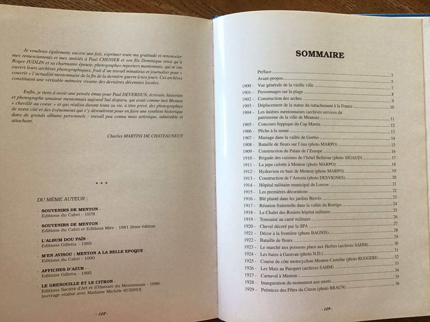 Bücher: Un siècle à Menton 1900-1999 – Gebraucht aus Fully von Ruby97 7