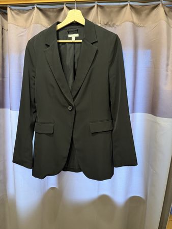 H&M Blazer, schwarz, Grösse M – zeitloser Klassiker!